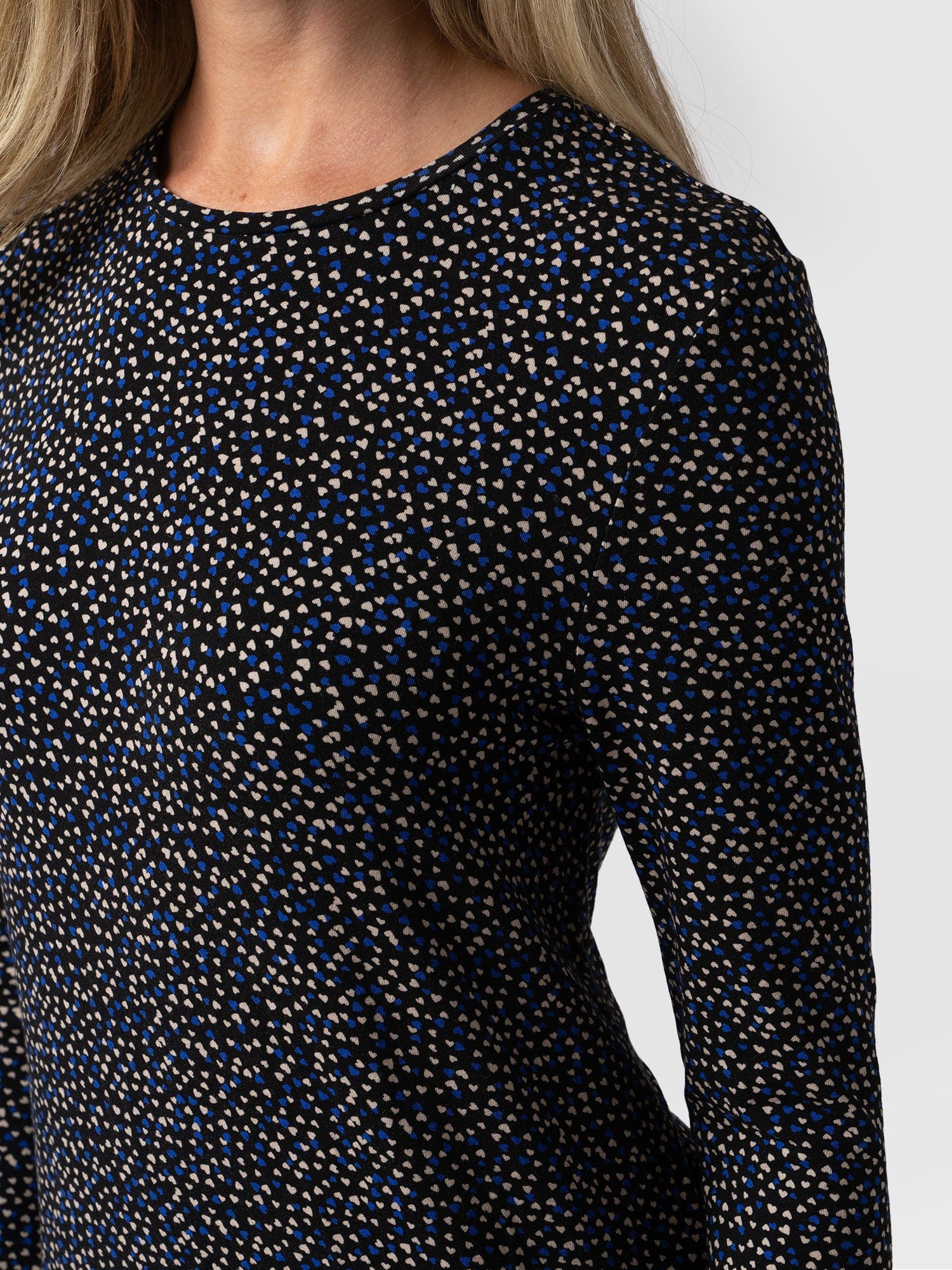 Ottilie Ruffle Dress Hearts - Women's Dresses | Saint + Sofia® EU